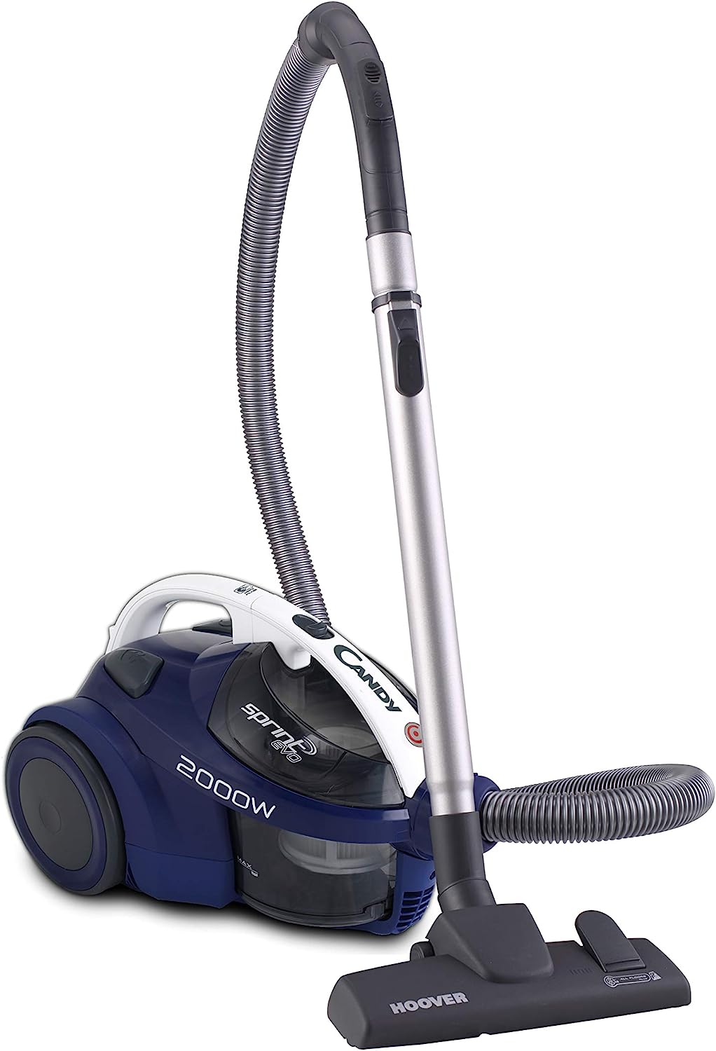 Candy 1.5L Sprint Evo Bagless Vacuum Cleaner Blue - CSE2001powerful suction | large capacity | versatile cleaning tools | easy maintenance | Halabh.com