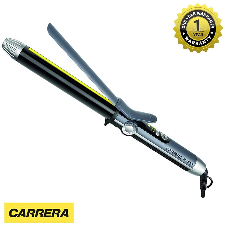 Carrera Professional Hair Curling Machine | For Women | Best Personal Care Accessories in Bahrain | Color Grey | Halabh
