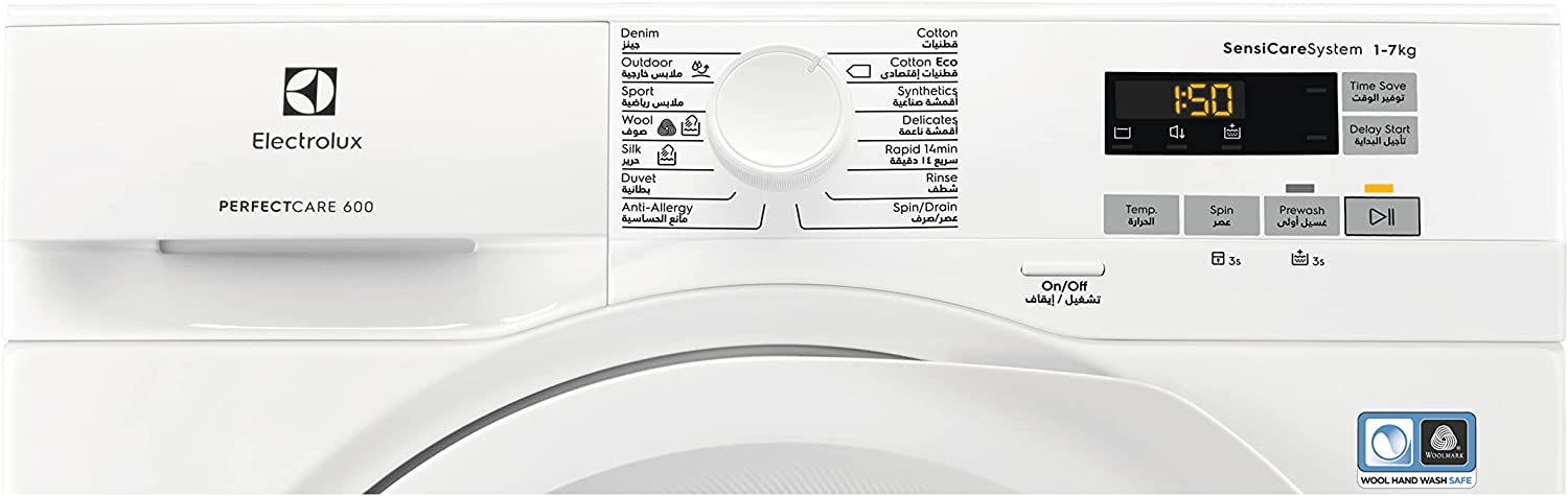 Electrolux Washing Machine 7Kg White | Best Washer in Bahrain | Halabh.com