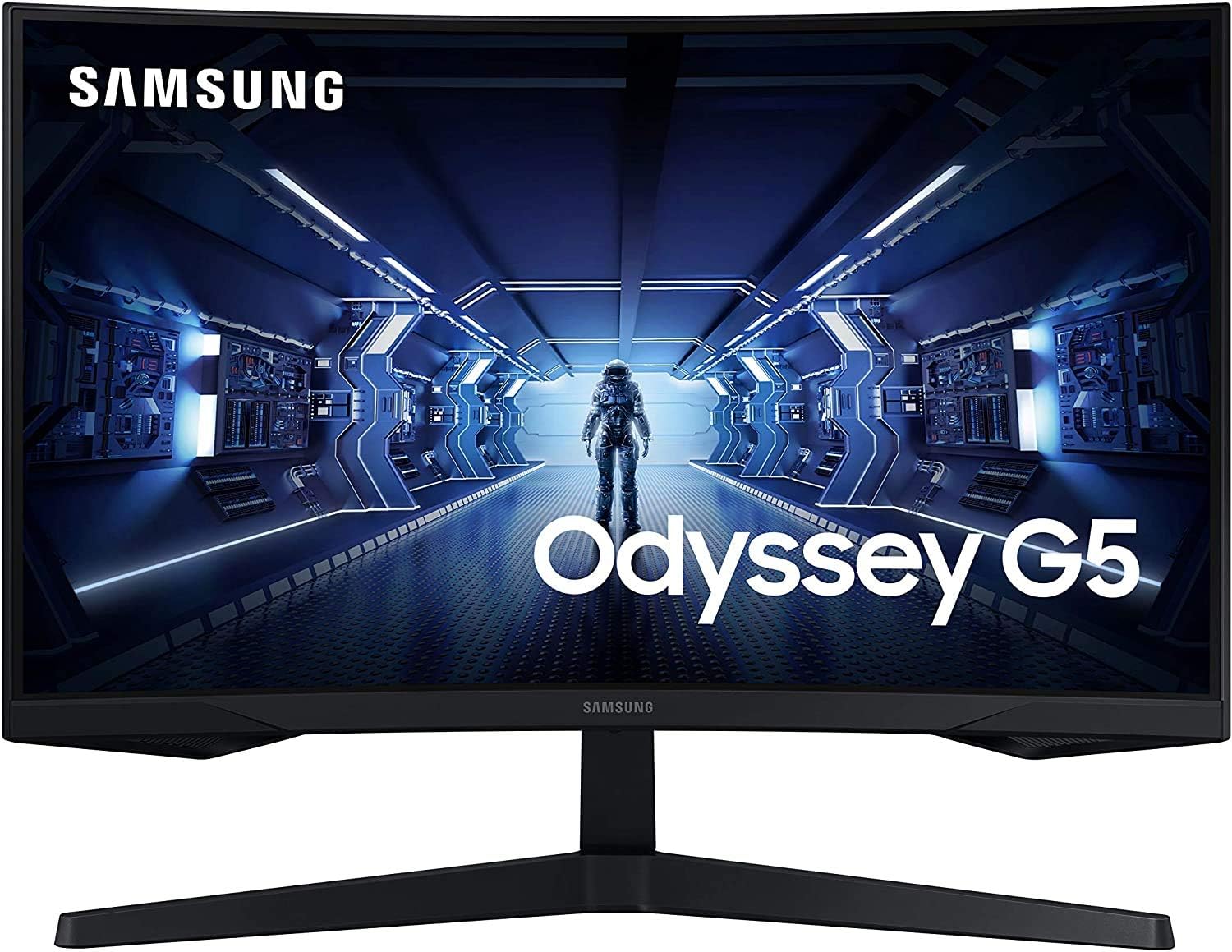 Samsung 27 Inch G5 Odyssey Gaming Monitor - Black