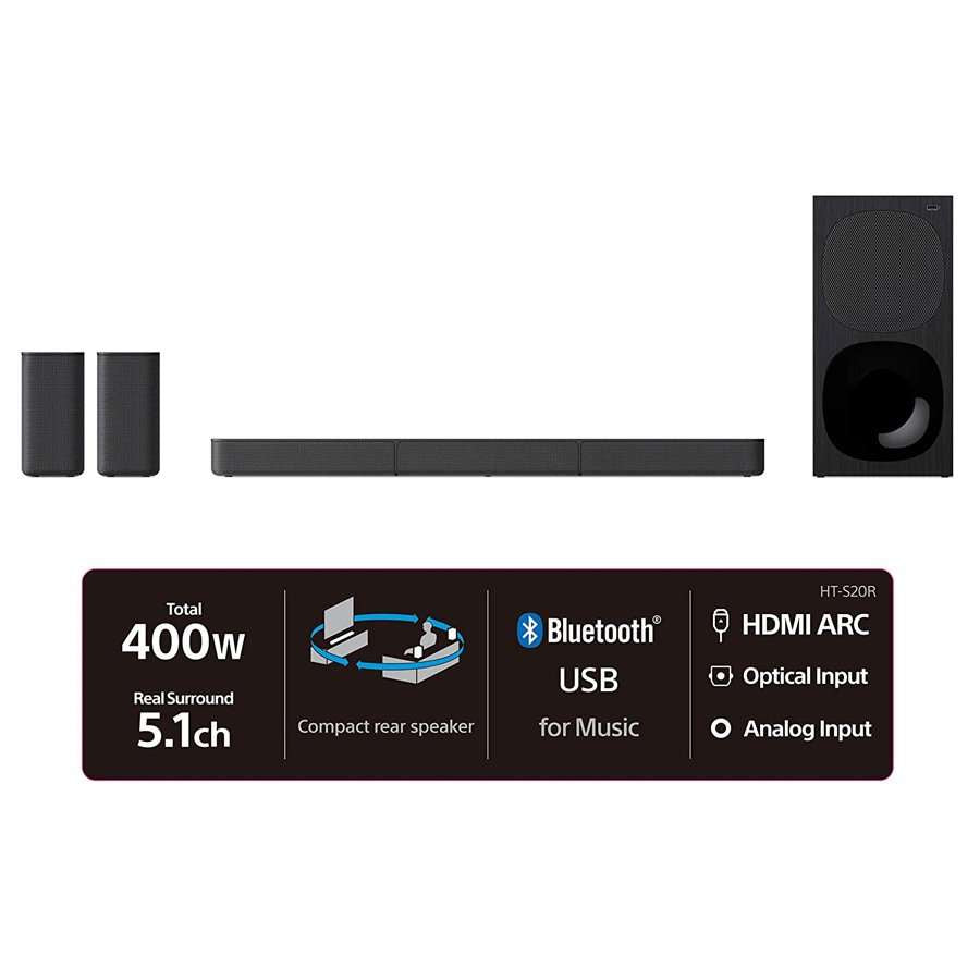 Sony Sound Bars Home Theatre System - 400W | Sound Bar | Bluetooth Speaker | Halabh.com