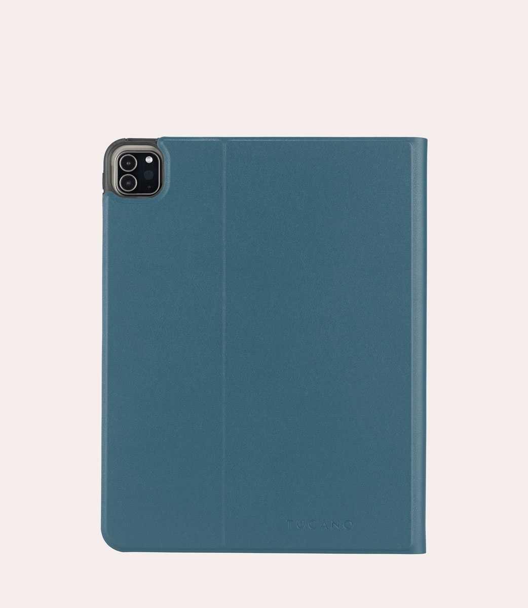 Tucano Premio Folio Case | For iPad Pro 11 Inch 2021 | Color Petrol Blue | Best iPad Accessories in Bahrain | Halabh