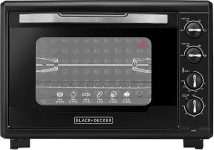 Black & Decker 55 Liters Double Glass Toaster Oven | Kitchen Appliance | Halabh.com