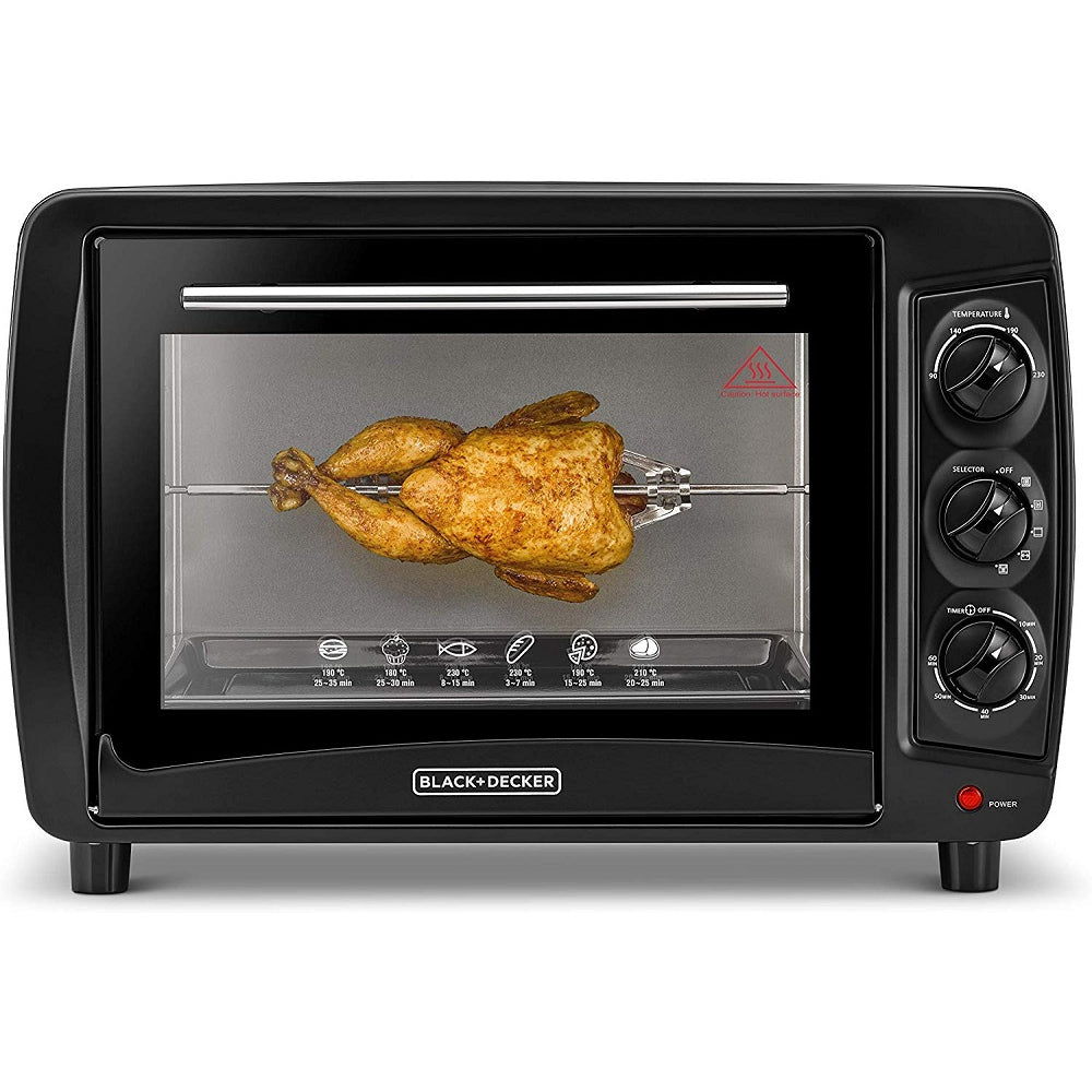 Black & Decker 35 Litres Double Glass Toaster Oven | Kitchen Appliance | Halabh.com