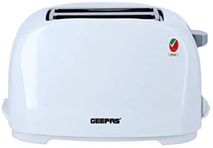 Geepas Bread Toaster White