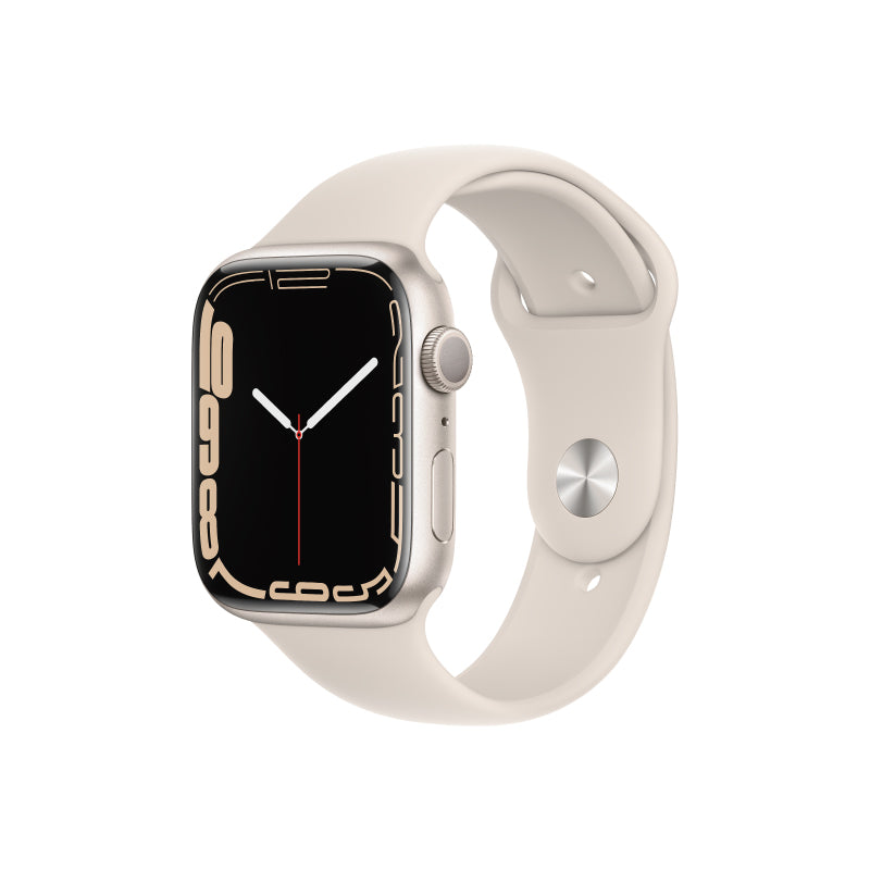 Apple Watch Series 7 GPS Sports MKN63AE/A | Resin | Water-Resistant | Minimal | Quartz Movement | Lifestyle| Business | Scratch-resistant | Fashionable | Halabh.com
