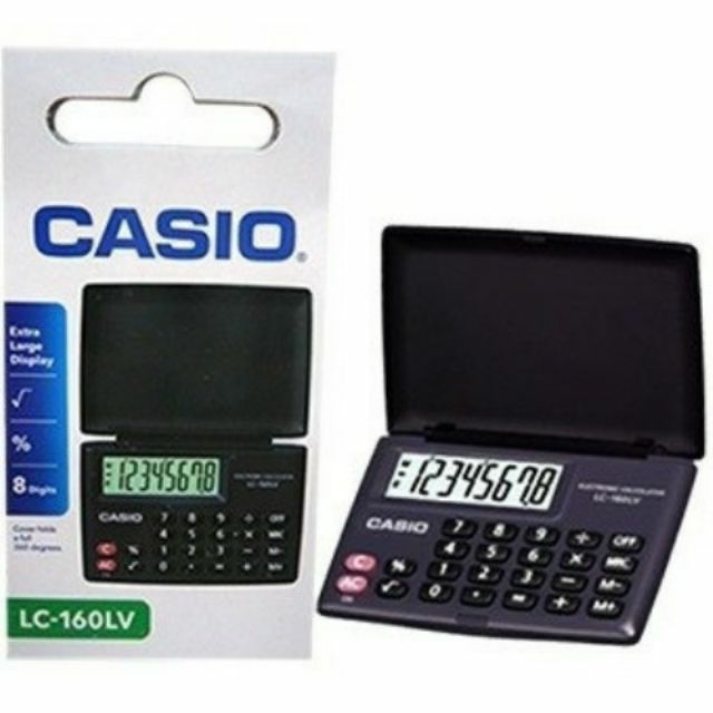 Casio LC-160LV Mini Pocket Calculator