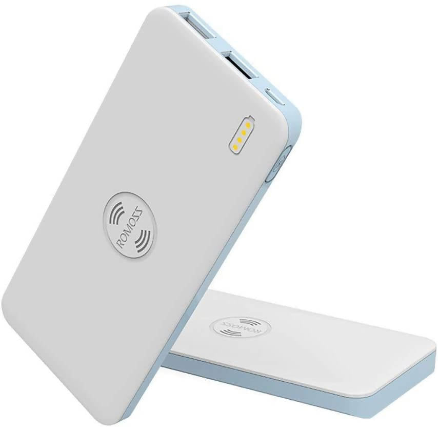 Romoss Freemos 5 Wireless 5000mAh Power Bank for Mobile Phones White