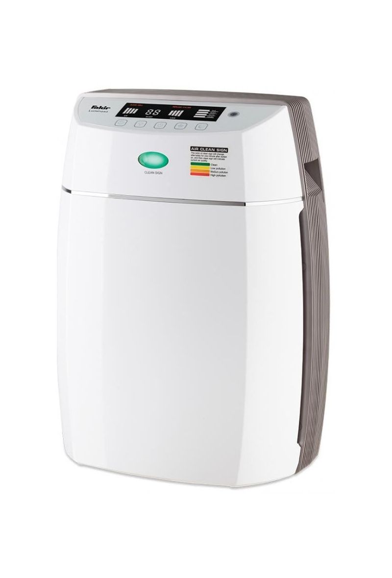 Fakir Luminoso Smart Air Purifier With Wifi 6-way Filter - White - 50m2 50w | in Bahrain | Home Appliances & Electronics | Halabh.com