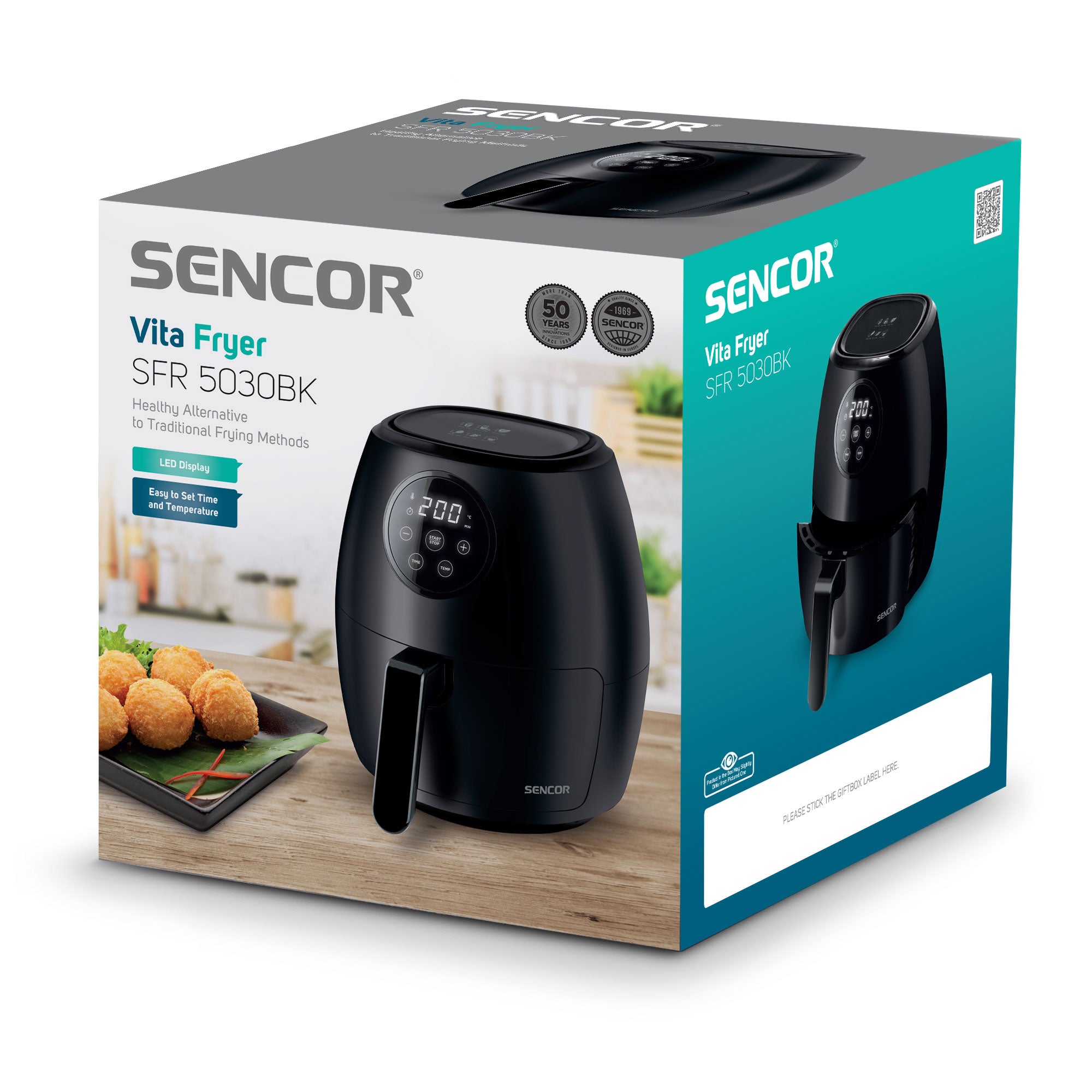 Sencor Digital Air Fryer | Kitchen Appliances | Fryer | Halabh.com