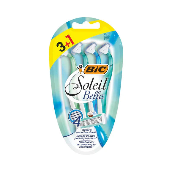 BIC Soliel Bella Lady Shaver 3+1 | Personal Care | Halabh.com