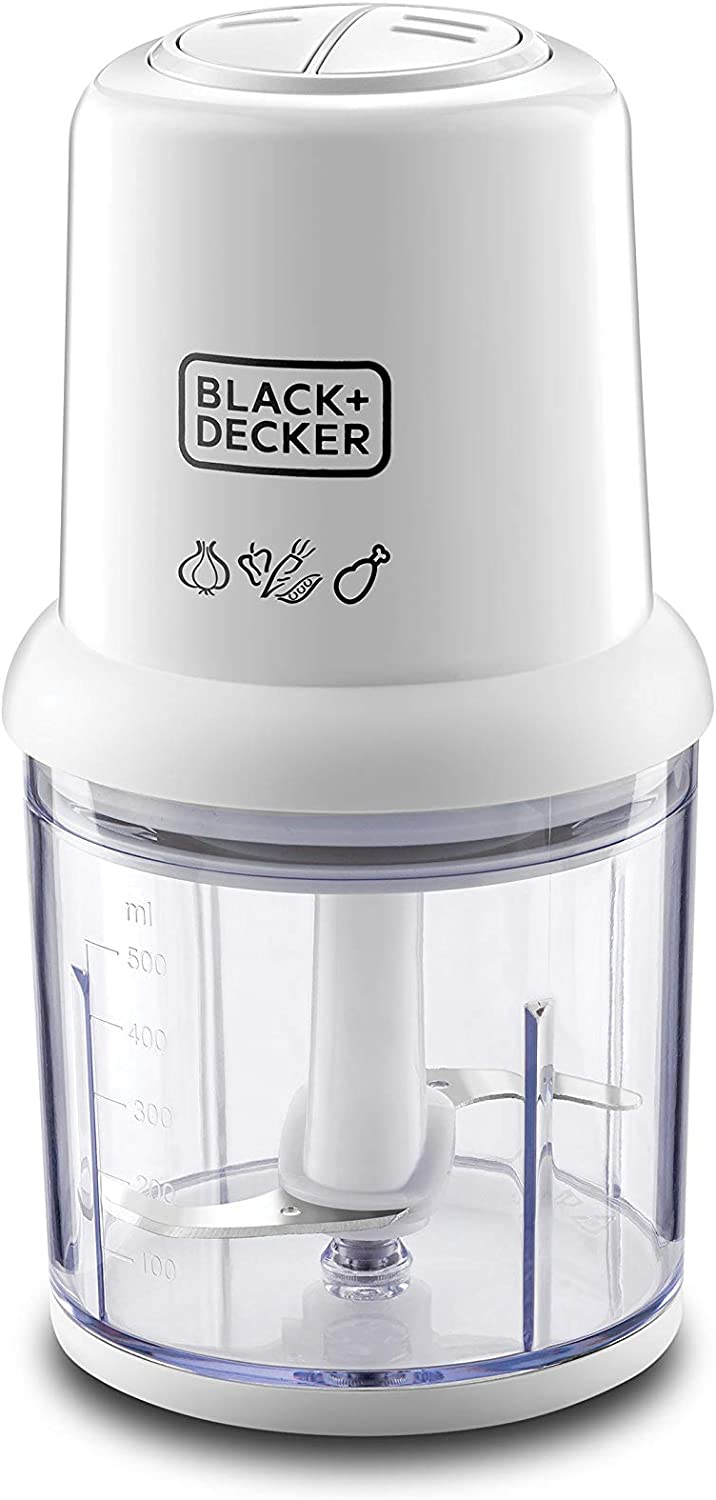 ‎Black & Decker 2 Speed Vertical Chopper for Chopping - 300W 500ml | Kitchen Appliances | Best Chopper in Bahrain | Halabh.com