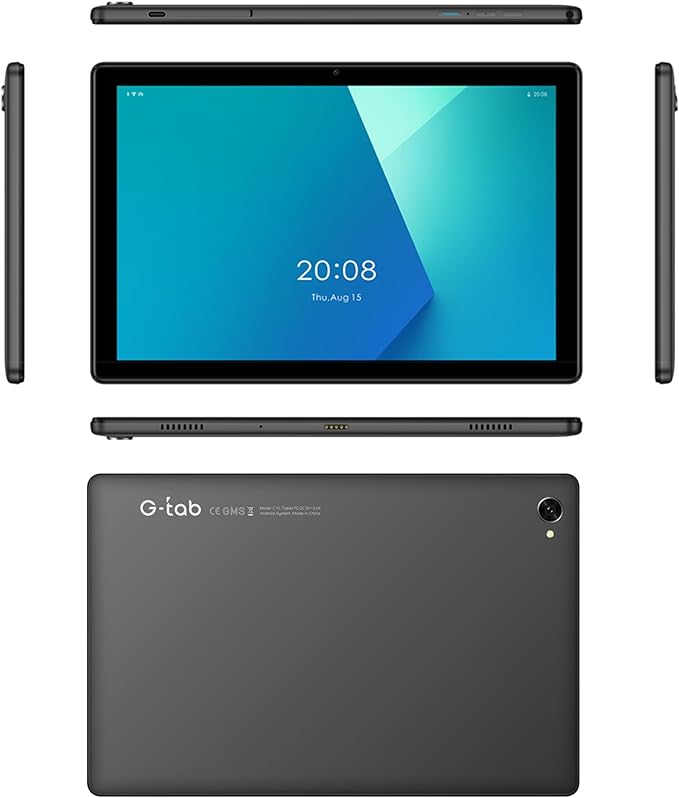 G-tab C10 Pro Tablet 4+64GB 5+8Mp | Mobiles & Tablets | Halabh.com