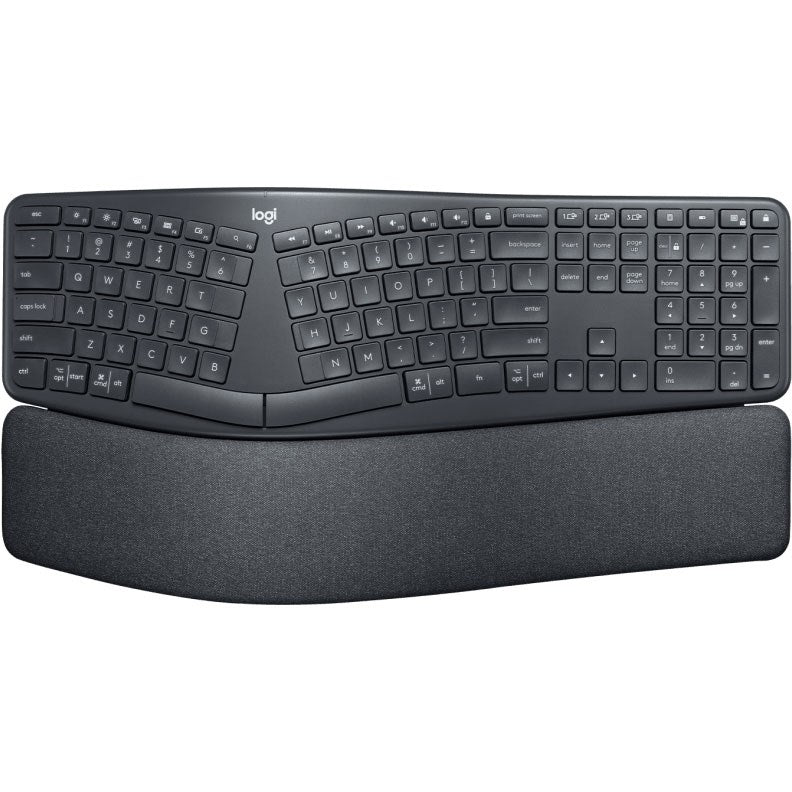 Logitech ERGO K860 Wireless Split Ergonomic Keyboard | Color Black | Best Computer Accessories in Bahrain | Halabh