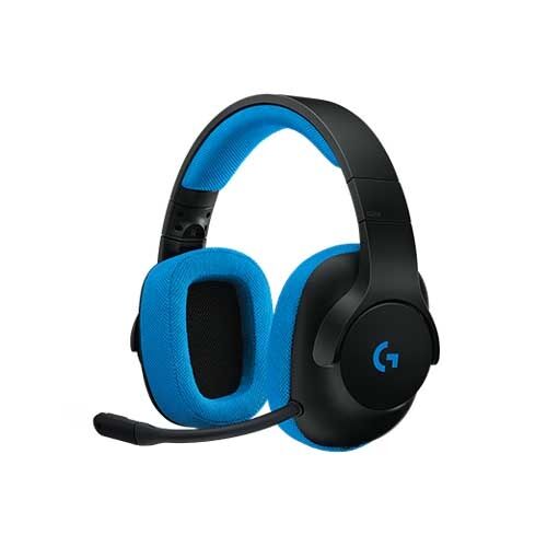 Logitech G233 Prodigy Wired Gaming Headset | Blue & Black | Best Headphones | Computer Accessories in Bahrain | Halabh