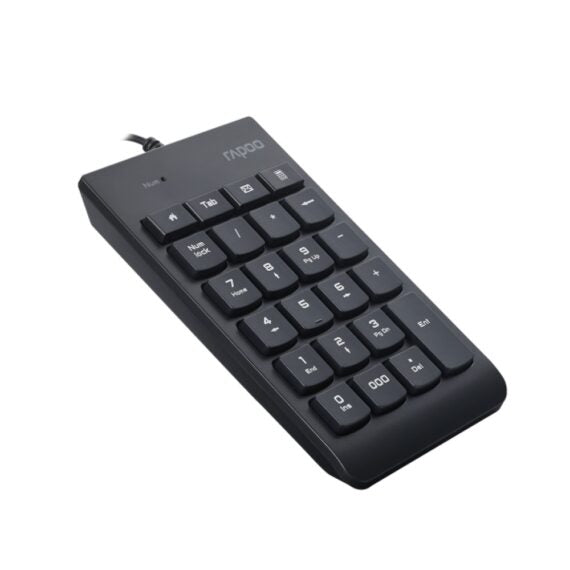 Rapoo K10 Numeric Keyboard | Color Black | Best Computer Accessories in Bahrain | Halabh