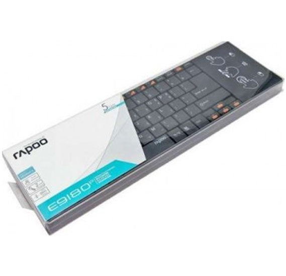 Rapoo Keyboard Ultra Slim Wireless with Touchpad | Color Black | Best Computer Accessories in Bahrain | Halabh