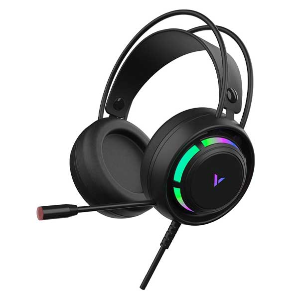 Rapoo VH110 Illuminated Gaming Headset | Color Black | Best Gaming Accessories in Bahrain | Halabh