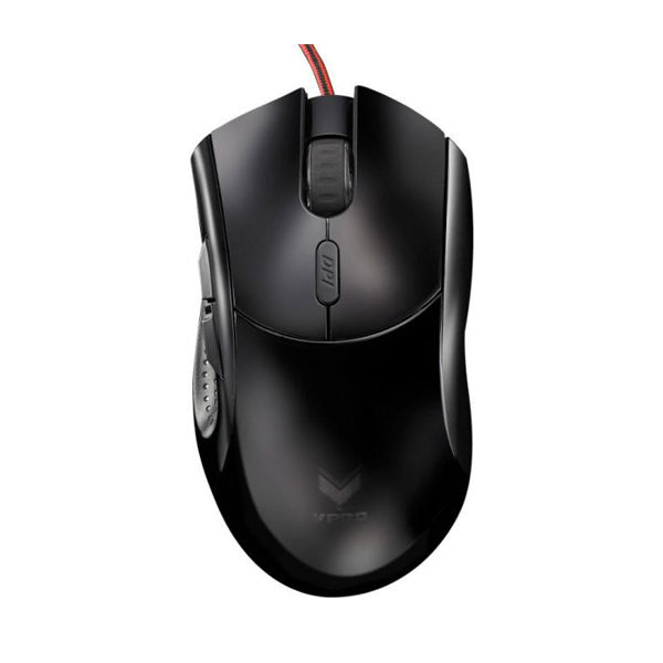 Rapoo VPro Entry V12 Optical Gaming Mouse | Color Black | Best Computer Accessories in Bahrain | Halabh