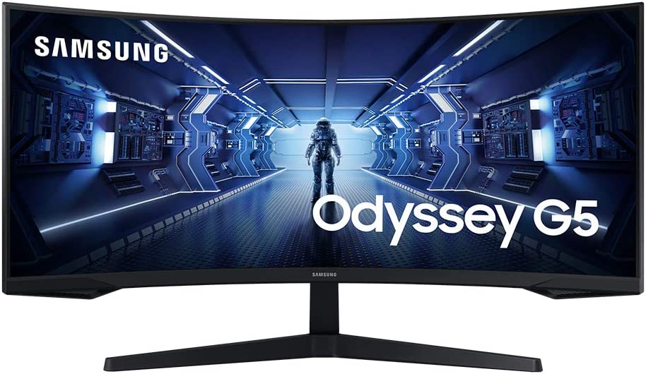 Samsung 34 Odyssey G5 Gaming Monitor | Gaming Accessories | Halabh.com