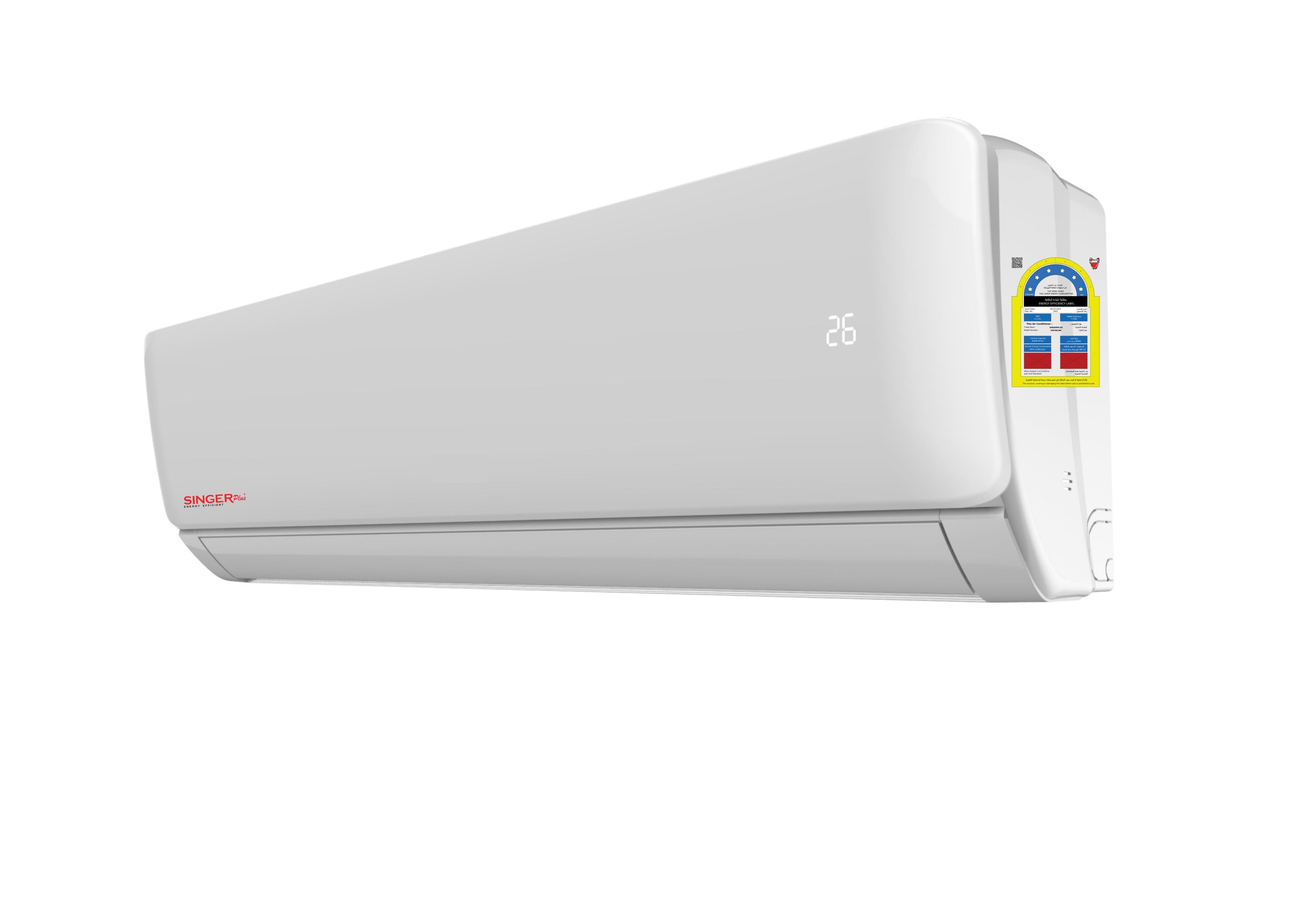 Singer Plus 3.0T Tropical Split Fast Cooling White | Home Appliances & Electronic | Halabh.com