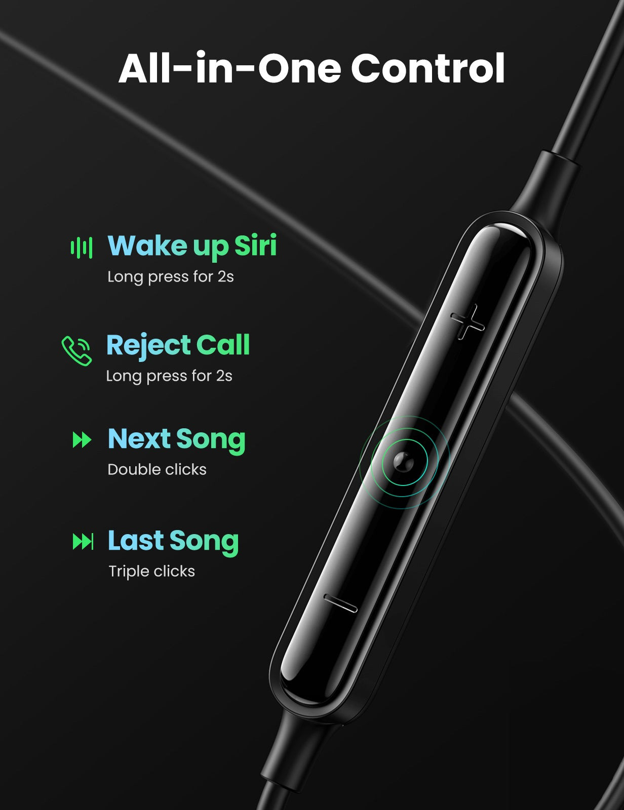 UGreen In-Ear Earphones with Lightning Connector | Mobile Accessories | Halabh.com
