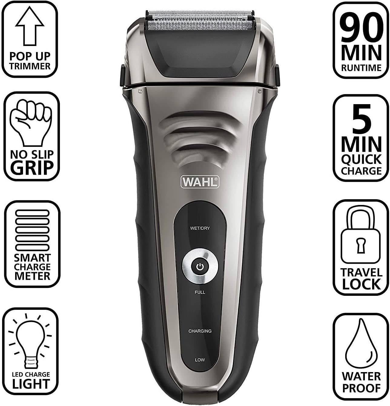 Wahl Electric Shaver | Color Black | Best Personal Care Accessories in Bahrain | Halabh
