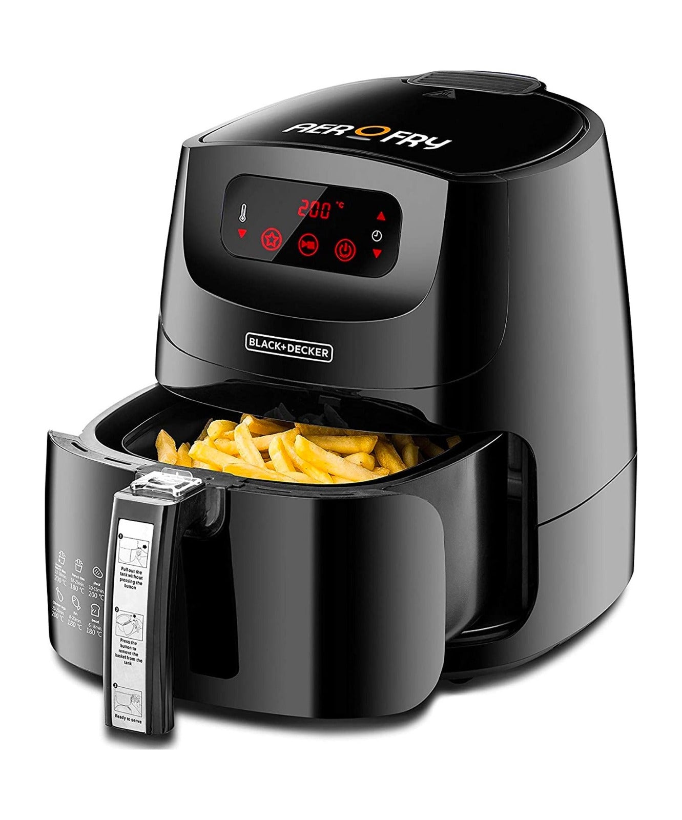 Black & Decker Air Fryer - Black