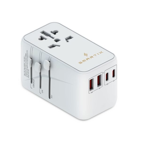 Smartix Premium International Travel Adaptor 100W - SM1BCTA2