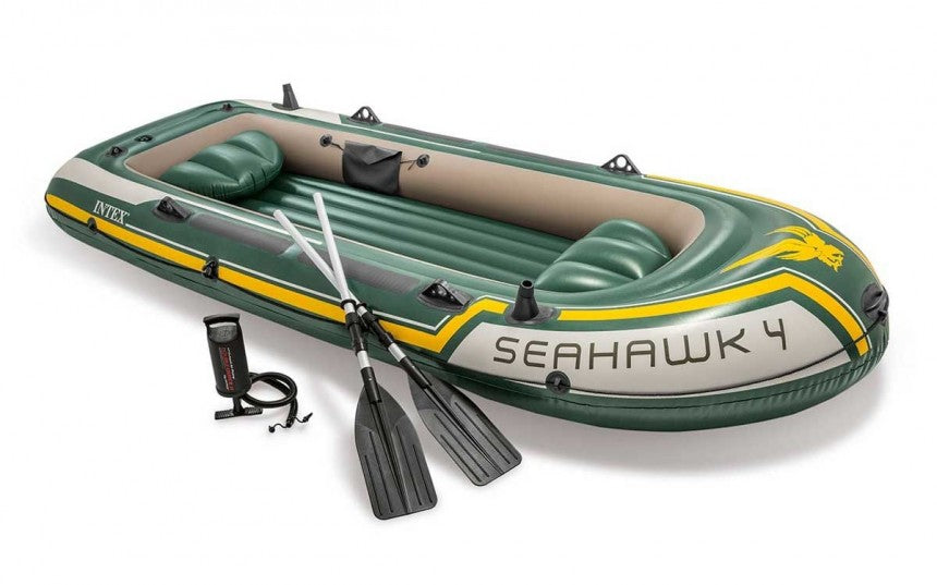 Intex Seahawk 4 Inflatable Boat Set