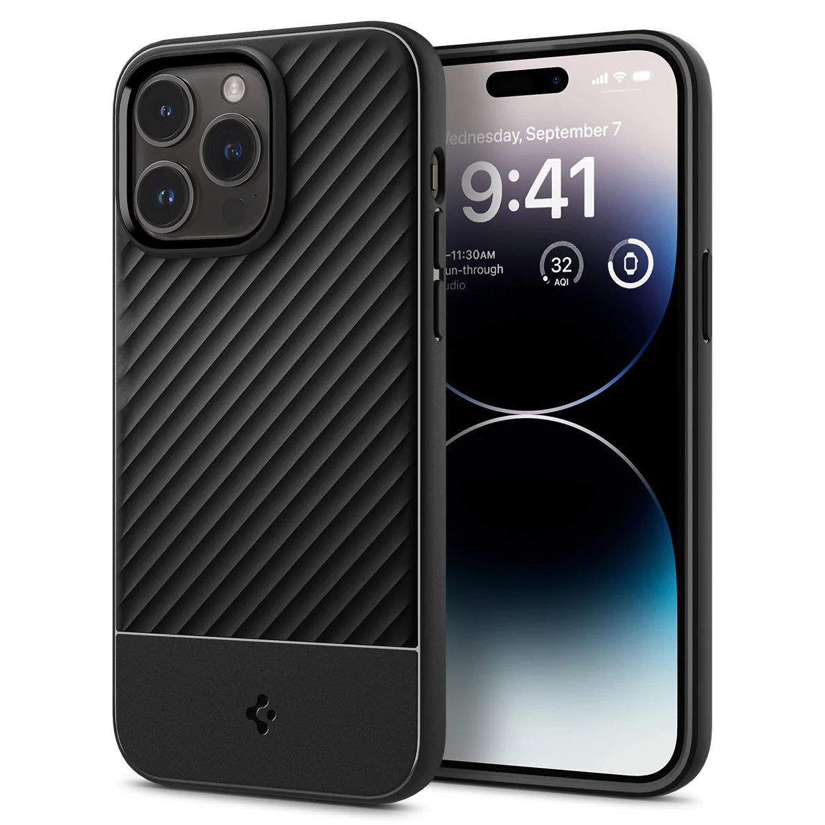 Spigen Core Armor Case For iPhone 14 Pro Matte Black