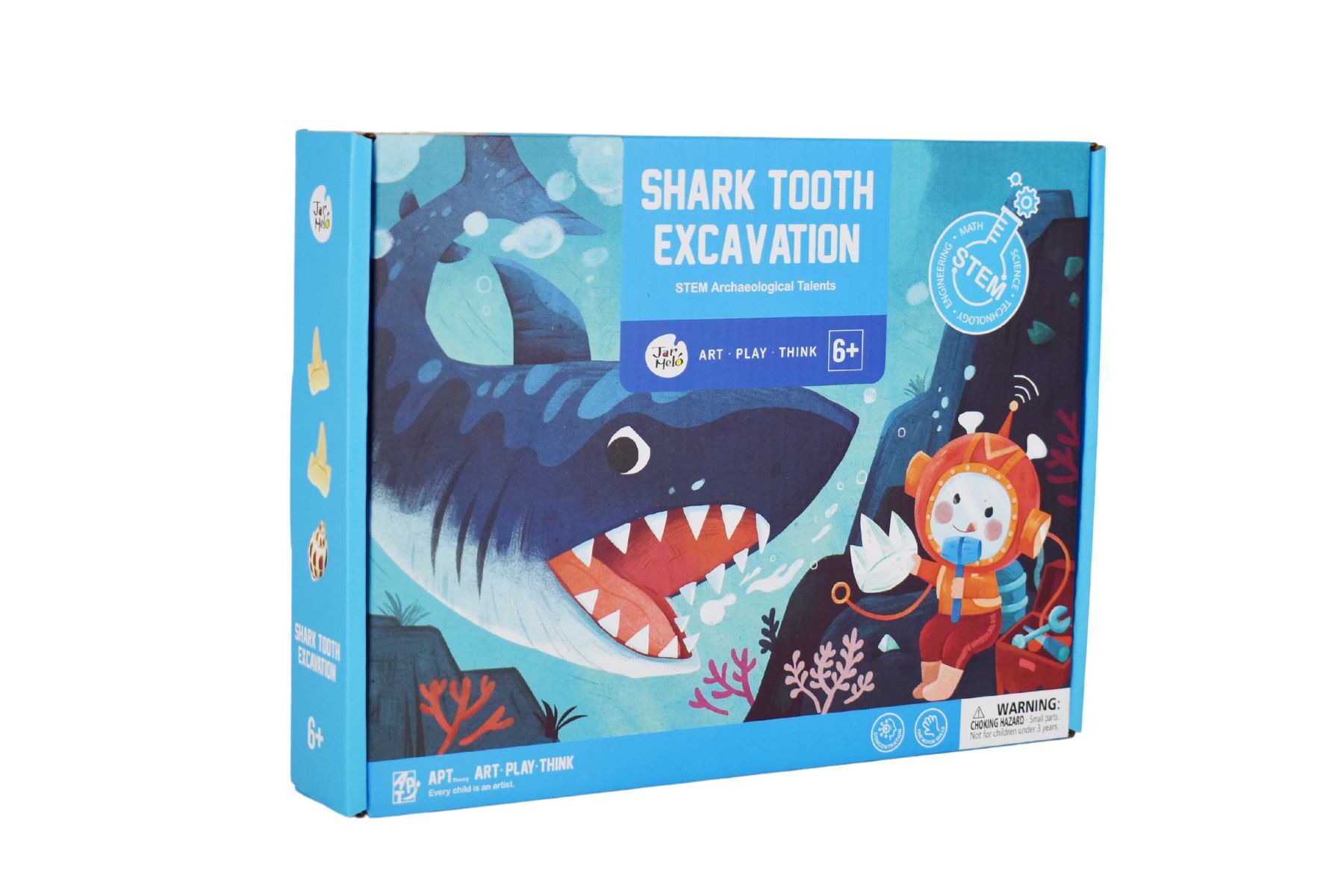 Jar Melo Fossils Excavation Kit Shark