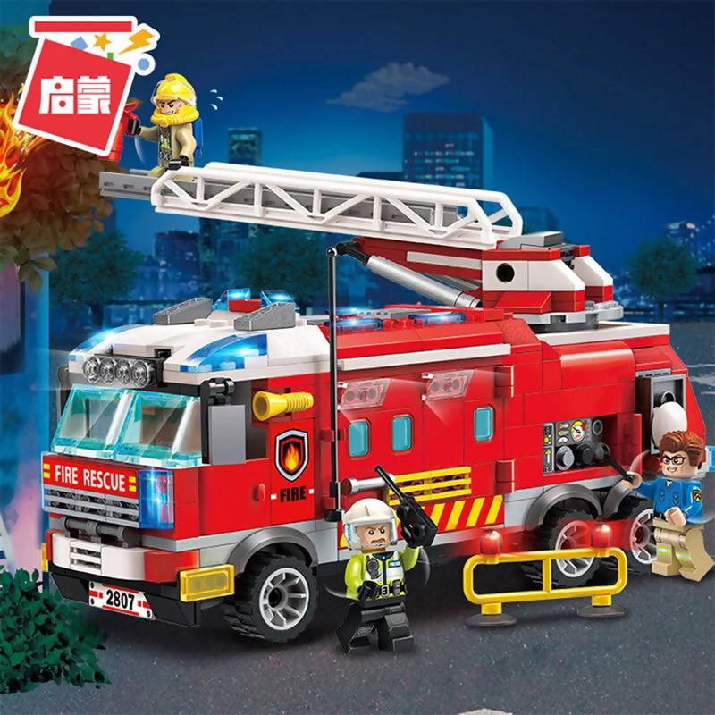 Enlighten Fireman Building Blocks