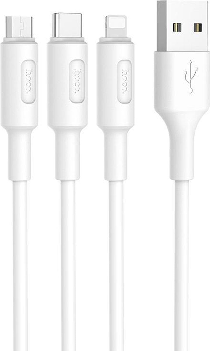 Hoco Soarer USB Cable To Micro USB Lightning