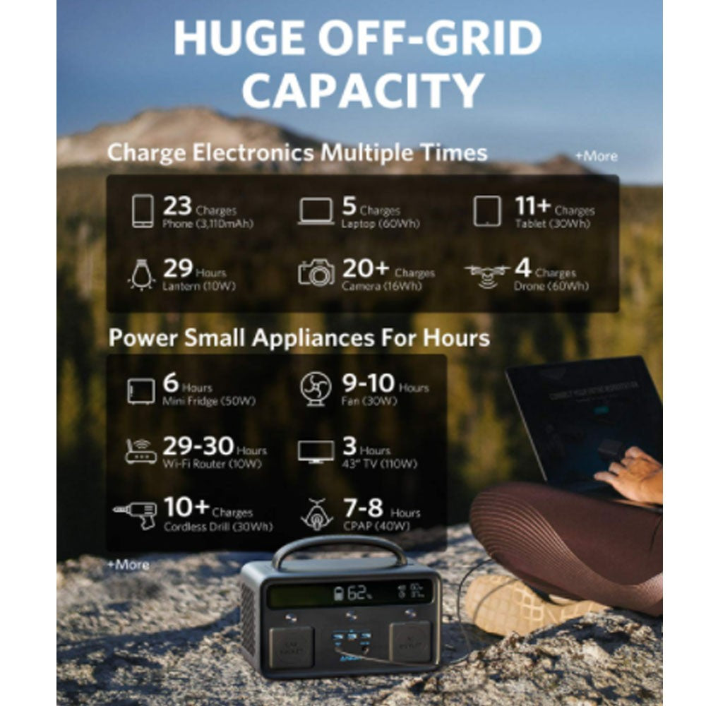 Anker Powerhouse 300W 388.8WH Black