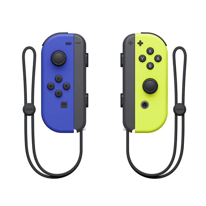 Nintendo Switch Joy Con Controller Pair Neon Blue/ Neon Yellow