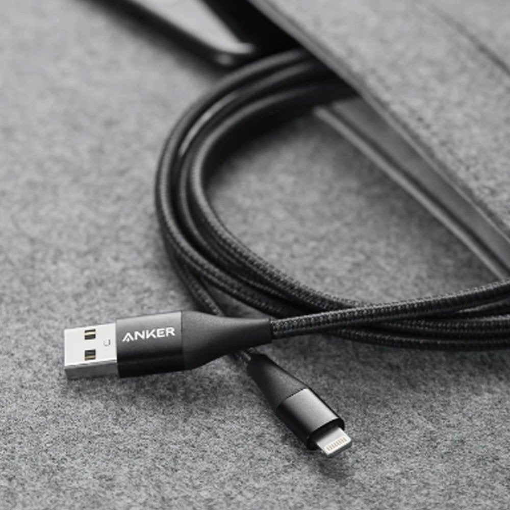 Anker Powerline  With Lightning Connector 3ft Black