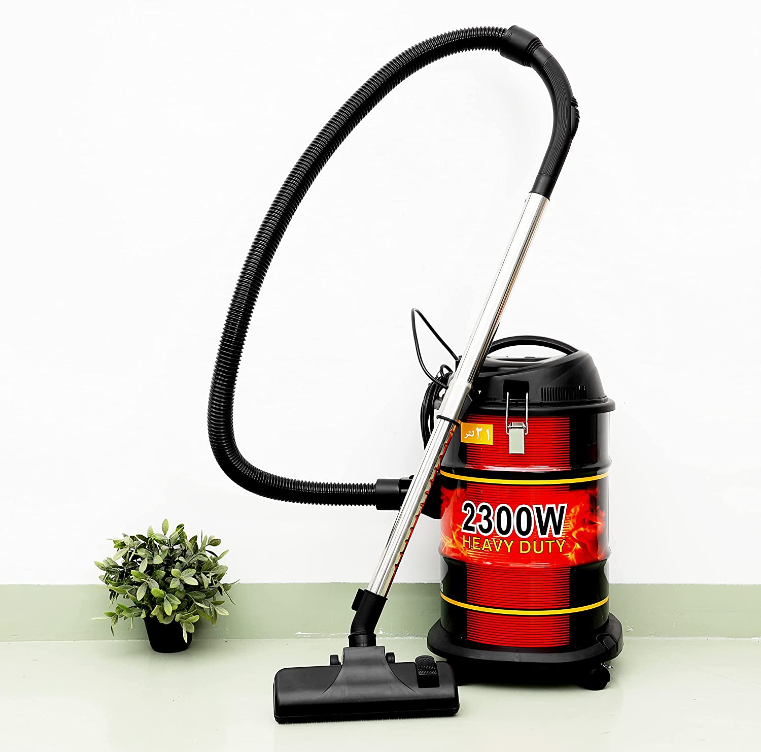 Krypton 2300Watts Drum Vacuum Cleaner Black