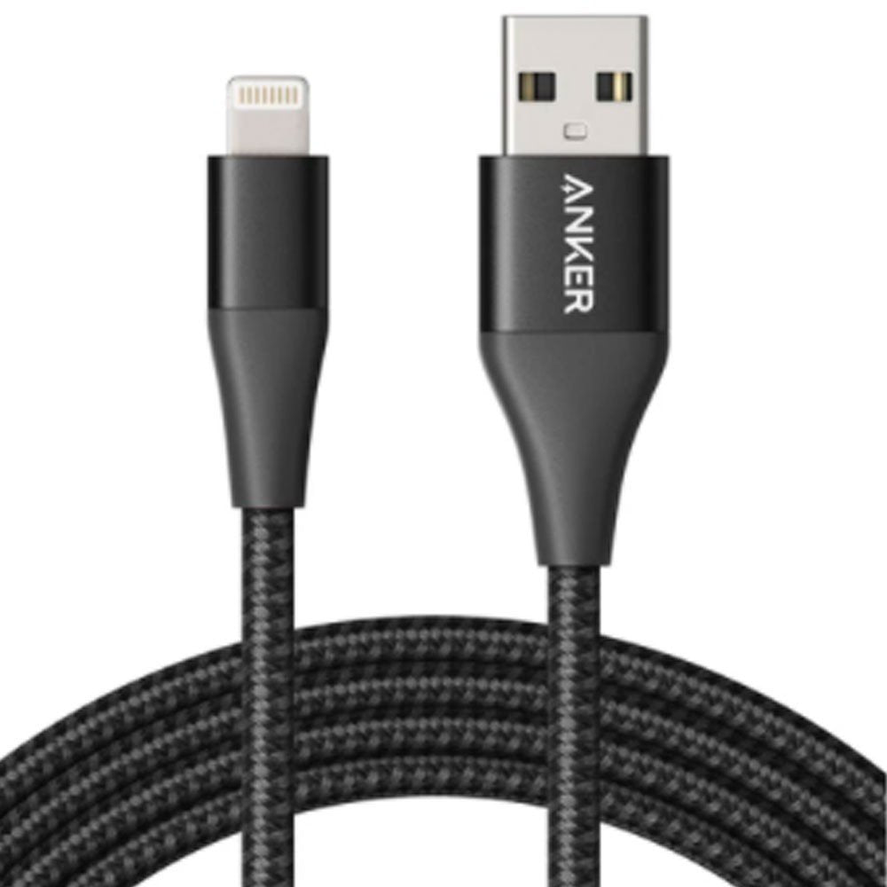 Anker  Powerline  With Lightning Connector 6ft Black