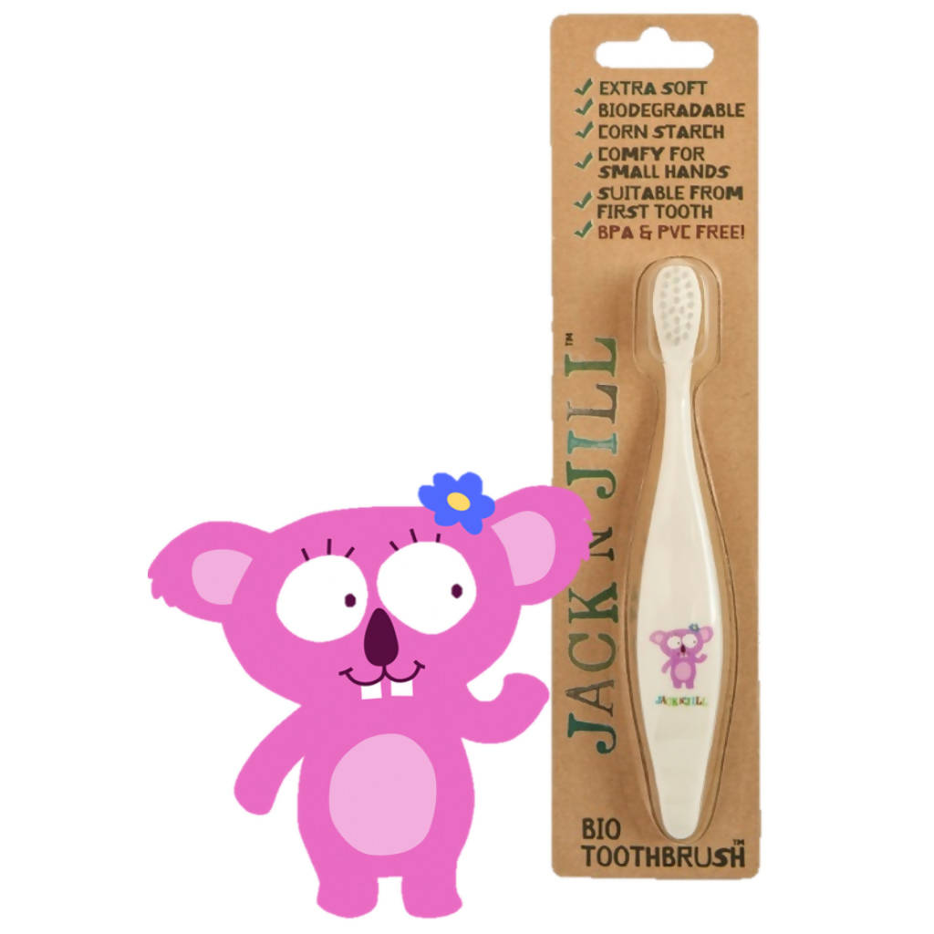 Jack N' Jill Bio Toothbrush Koala White