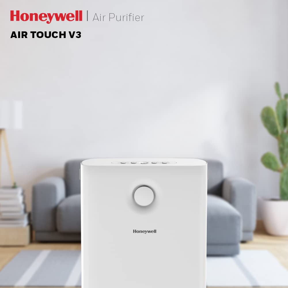 Honeywell Air Touch V3 Air Purifier With H13 HEPA Filter White | in Bahrain | Halabh.com