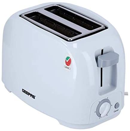 Geepas Bread Toaster White