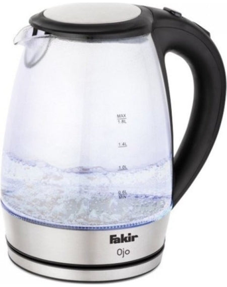 Fakir Ojo Glass Kettle Kettle 2200 Watts