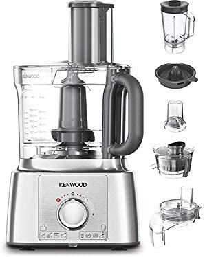 Kenwood Multipro Express Food Processor, 3.0 Litre Bowl With Express Serve 1000 Watts Silver