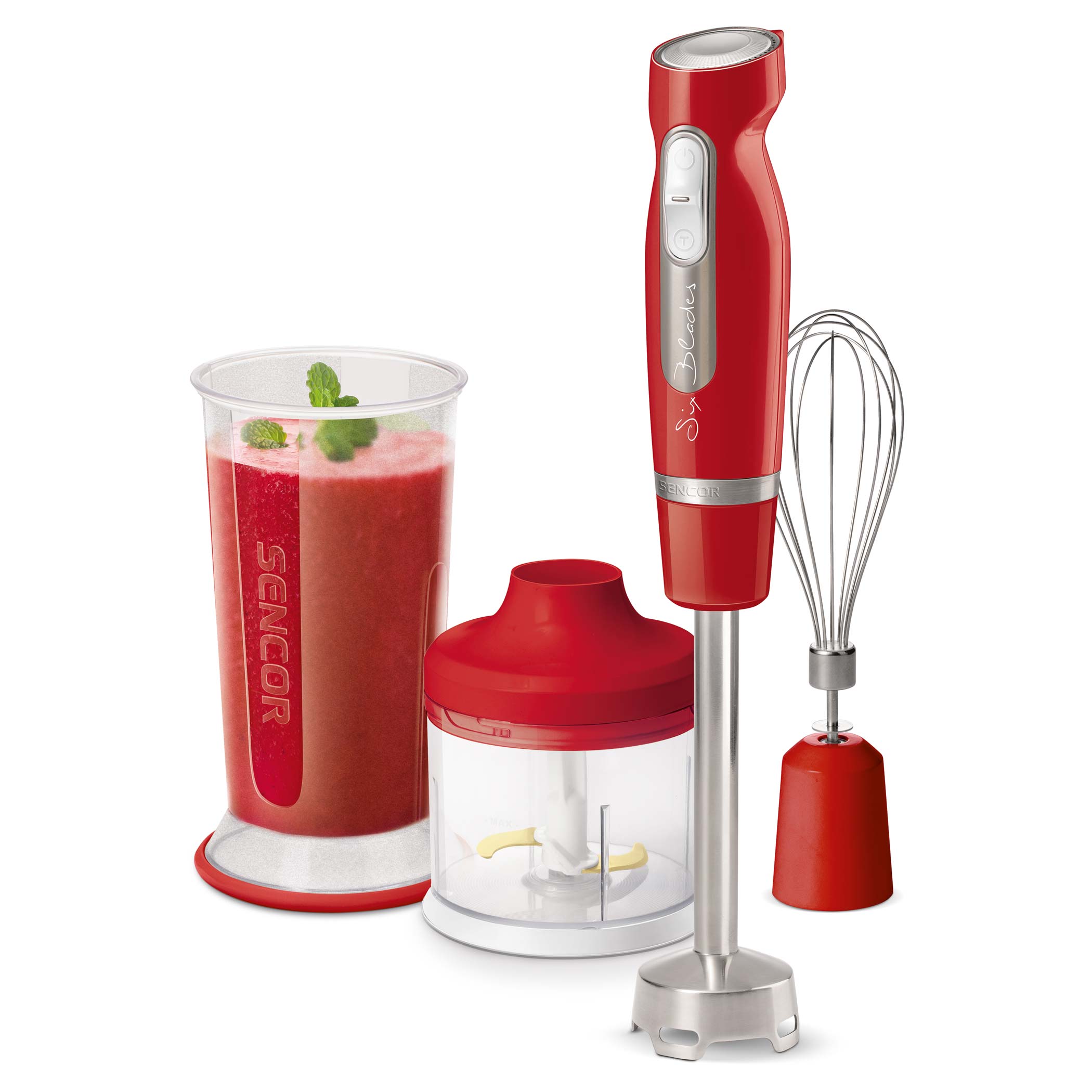 Sencor Hand Blender Red 800W