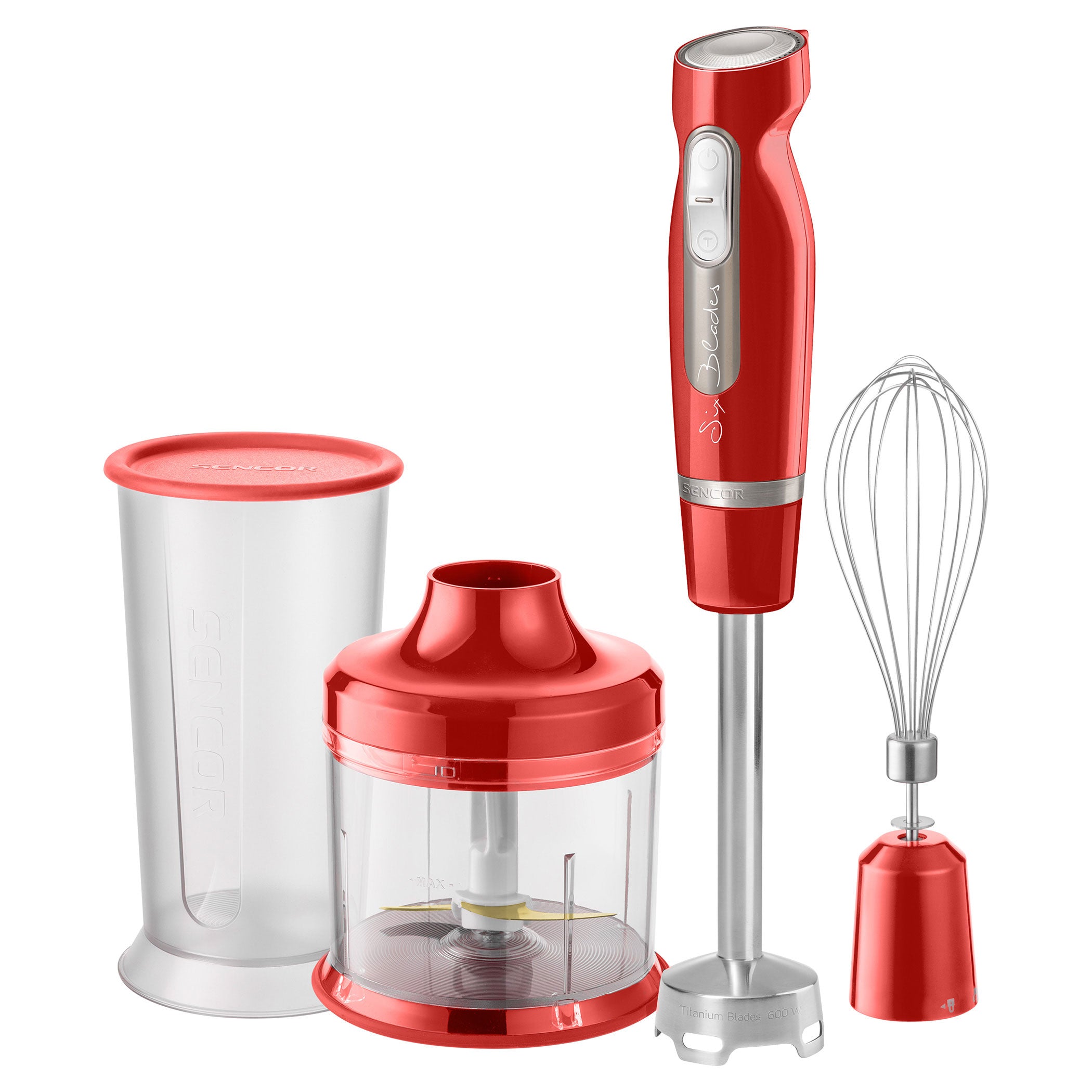 Sencor Hand Blender Red 800W