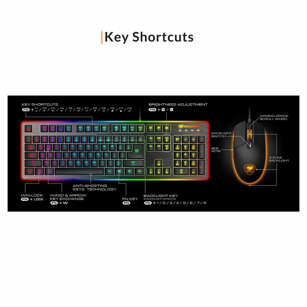 Cougar Vantar Gaming Keyboard - Black