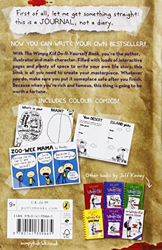 Diary of a Wimpy Kid Do It Yourself Book