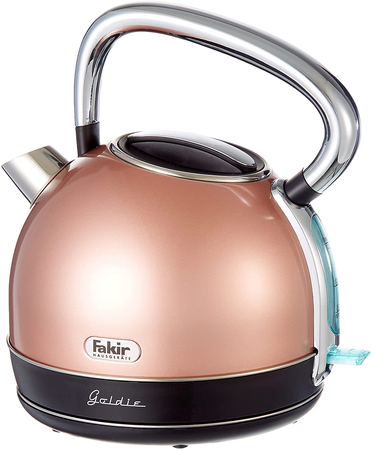 Fakir Goldie Steel Kettle Rose
