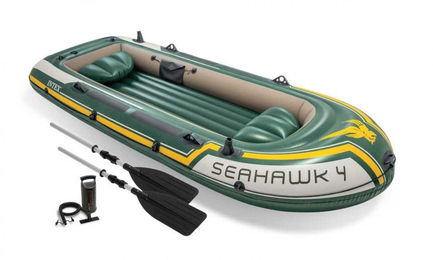 Intex Seahawk 4 Inflatable Boat Set